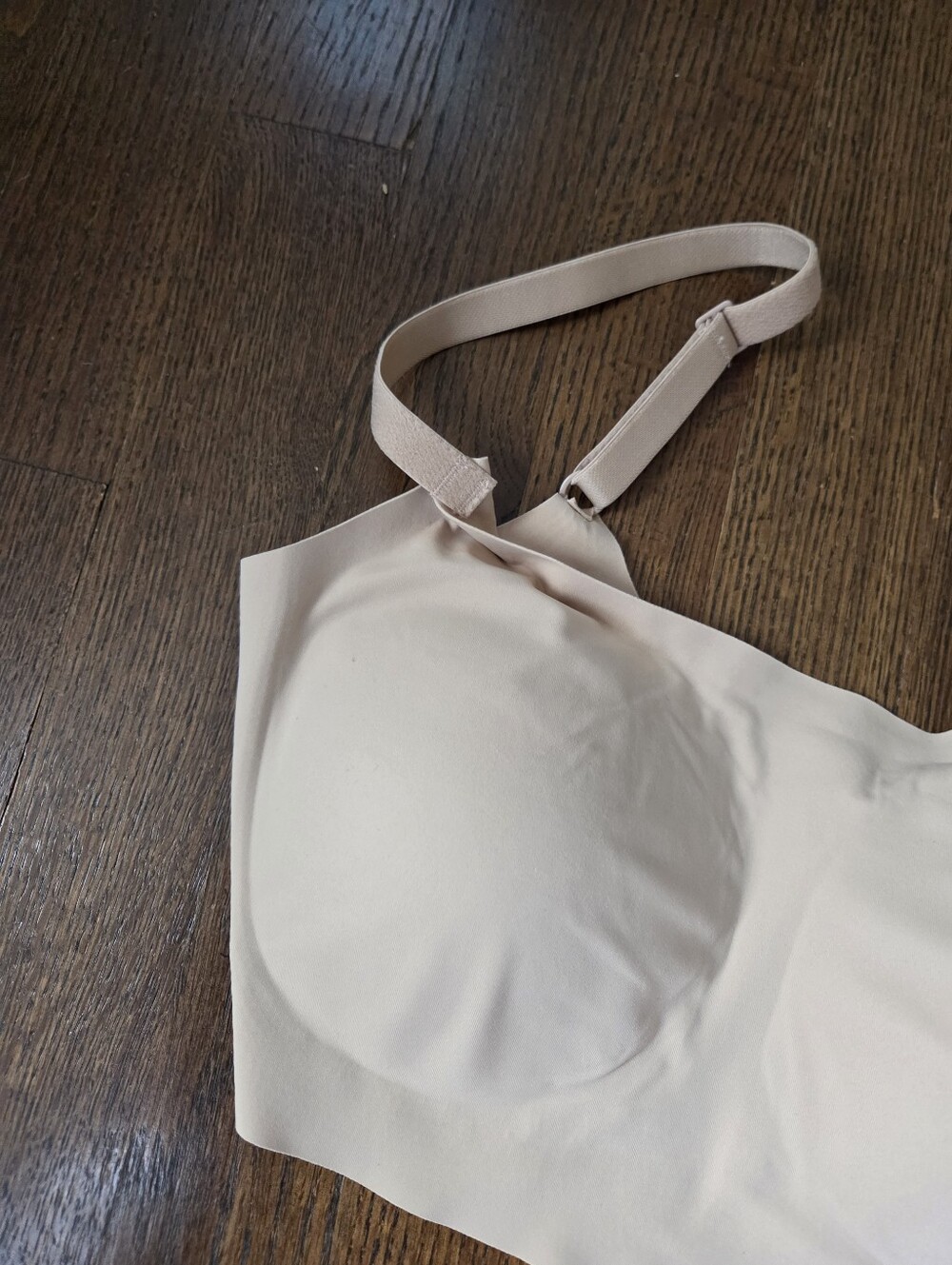New True & Co Nude Medium Scoop Bralette - Picture 2 of 8